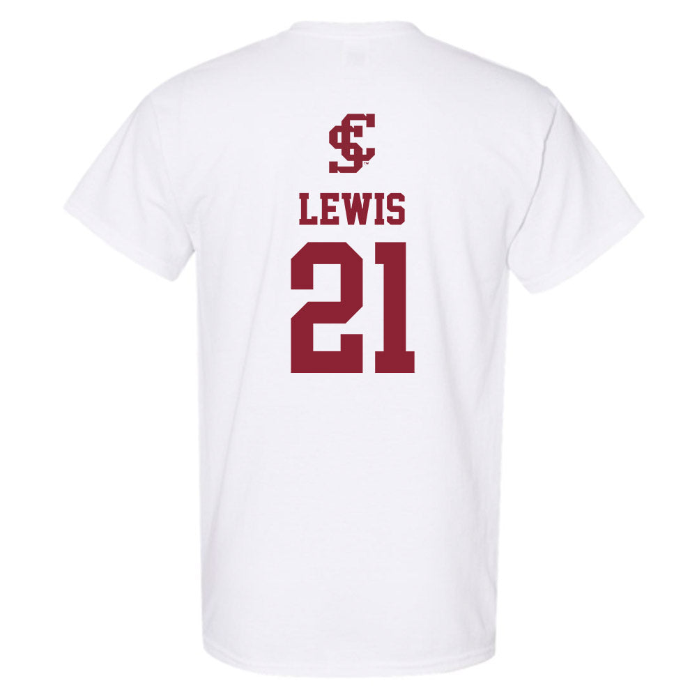 SCU - NCAA Women's Soccer : Raygen Lewis - T-Shirt-1