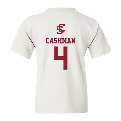 SCU - NCAA Women's Soccer : Rylan Cashman - Youth T-Shirt-1
