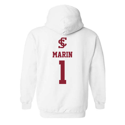 SCU - NCAA Men's Soccer : Eduardo Marin - Hooded Sweatshirt-1