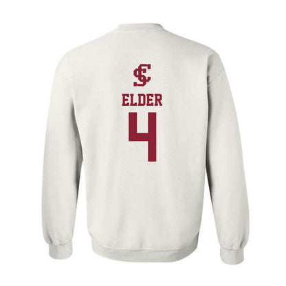 SCU - NCAA Men's Soccer : Naji Elder - Crewneck Sweatshirt-1