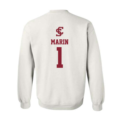 SCU - NCAA Men's Soccer : Eduardo Marin - Crewneck Sweatshirt-1