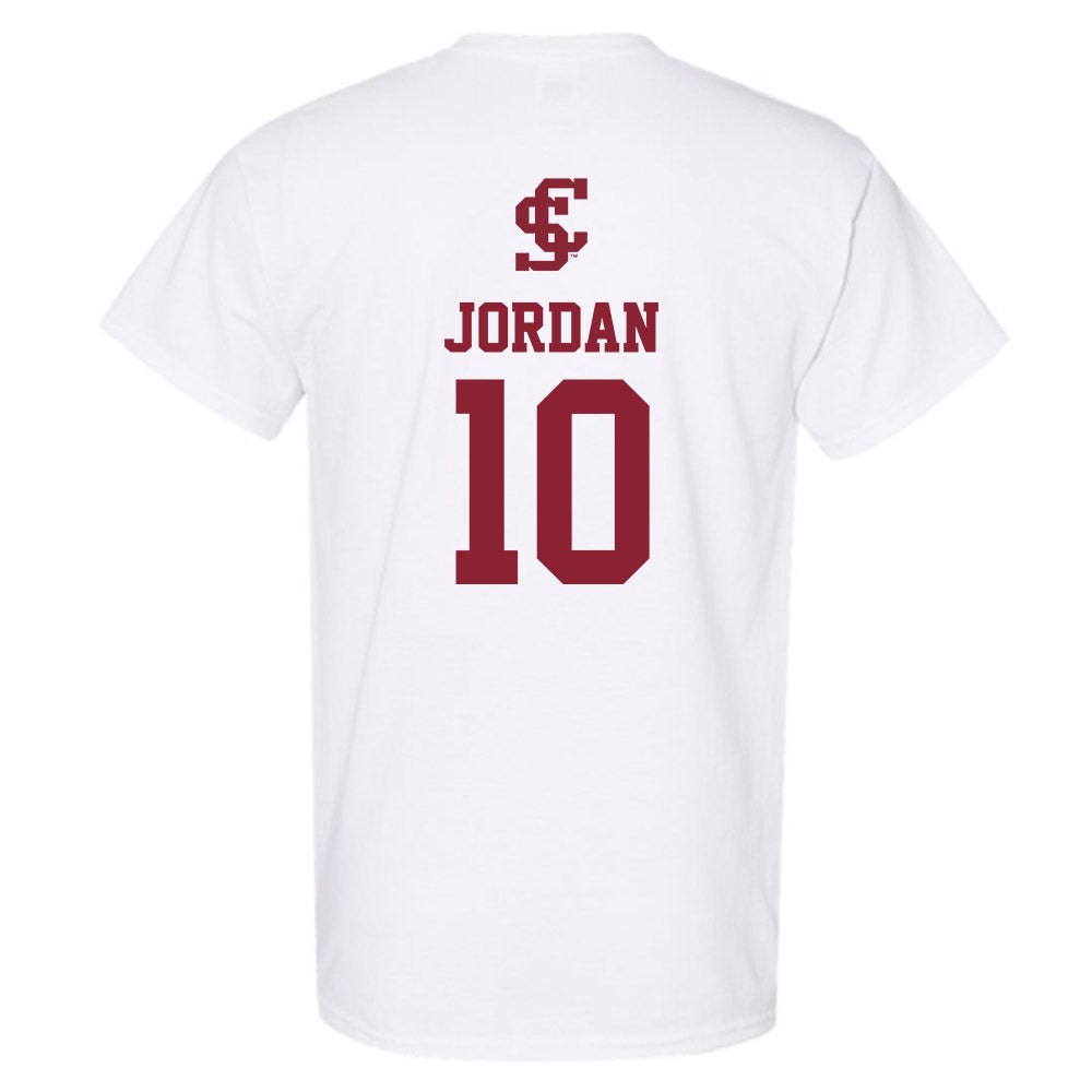 SCU - NCAA Women's Soccer : Kat Jordan - T-Shirt-1