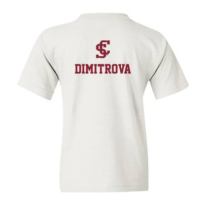 SCU - NCAA Women's Tennis : Daniella Dimitrova - Youth T-Shirt-1