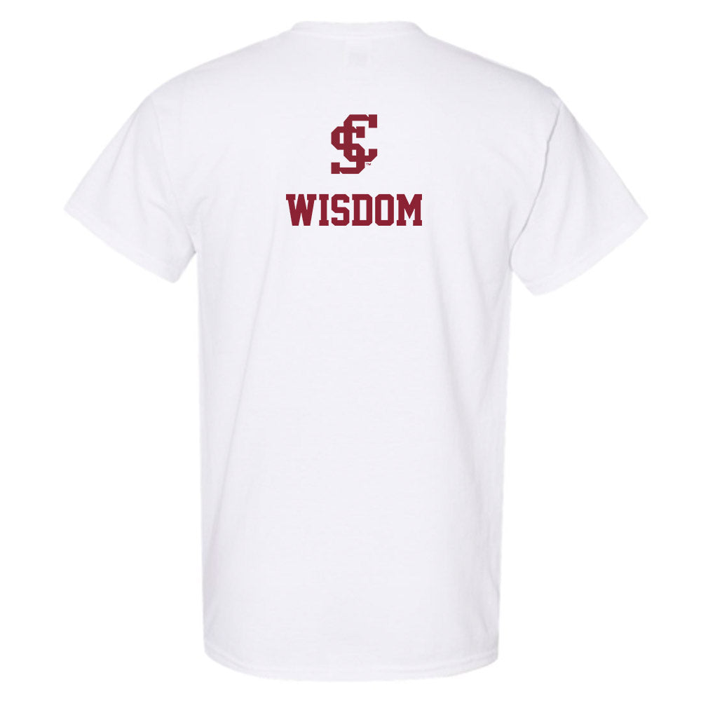 SCU - NCAA Men's Water Polo : Thomas Wisdom - T-Shirt-1