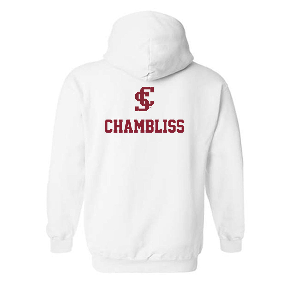 SCU - NCAA Women's Water Polo : Megan Chambliss - Hooded Sweatshirt-1