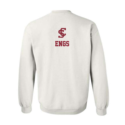 SCU - NCAA Men's Water Polo : Charlie Engs - Crewneck Sweatshirt-1
