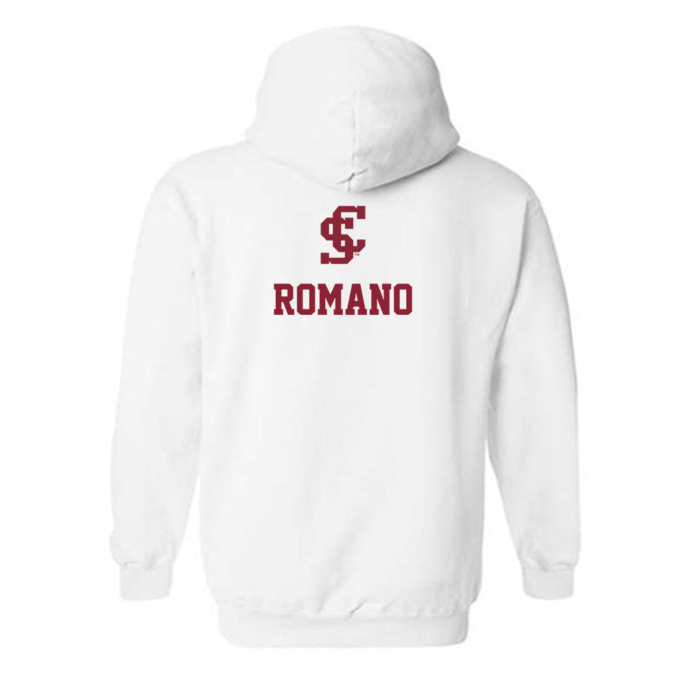 SCU - NCAA Women's Water Polo : Hailey Romano - Hooded Sweatshirt-1