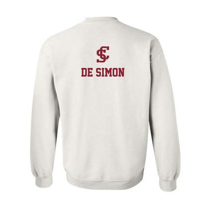 SCU - NCAA Men's Water Polo : Riccardo De Simon - Crewneck Sweatshirt-1
