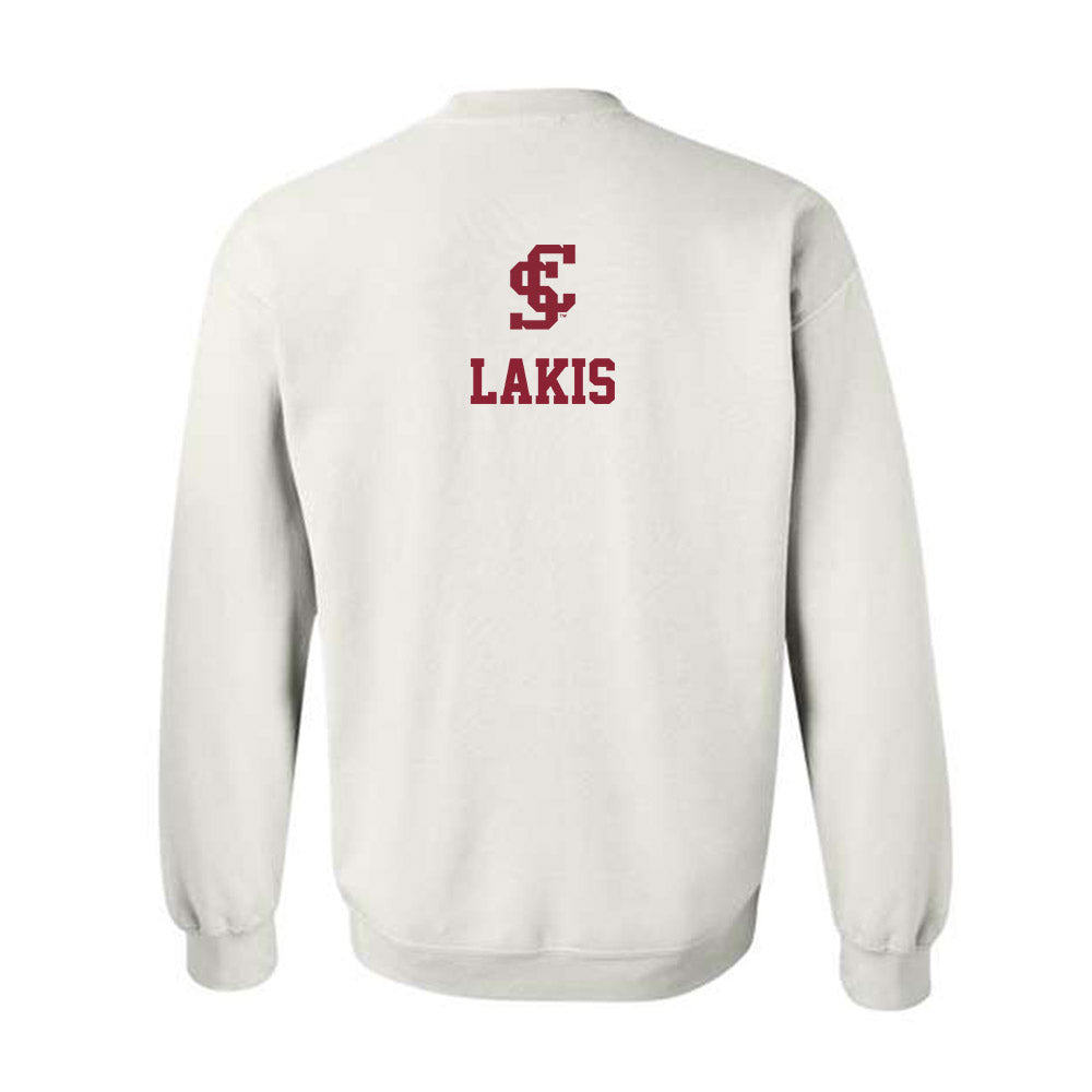 SCU - NCAA Women's Water Polo : Lia Lakis - Crewneck Sweatshirt-1