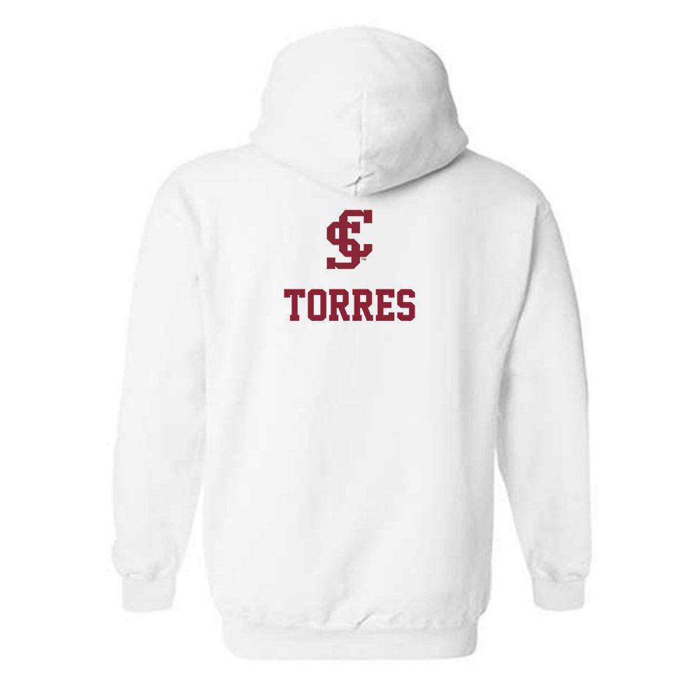 SCU - NCAA Women's Water Polo : Avary Torres - Hooded Sweatshirt-1