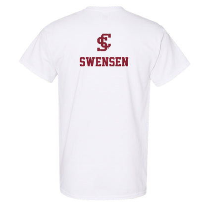 SCU - NCAA Men's Water Polo : Tyler Swensen - T-Shirt-1