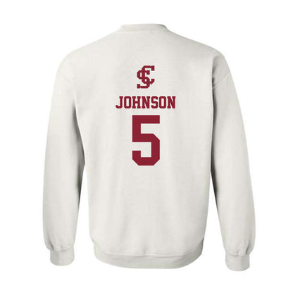 SCU - NCAA Women's Volleyball : Caitlin Johnson - Crewneck Sweatshirt-1