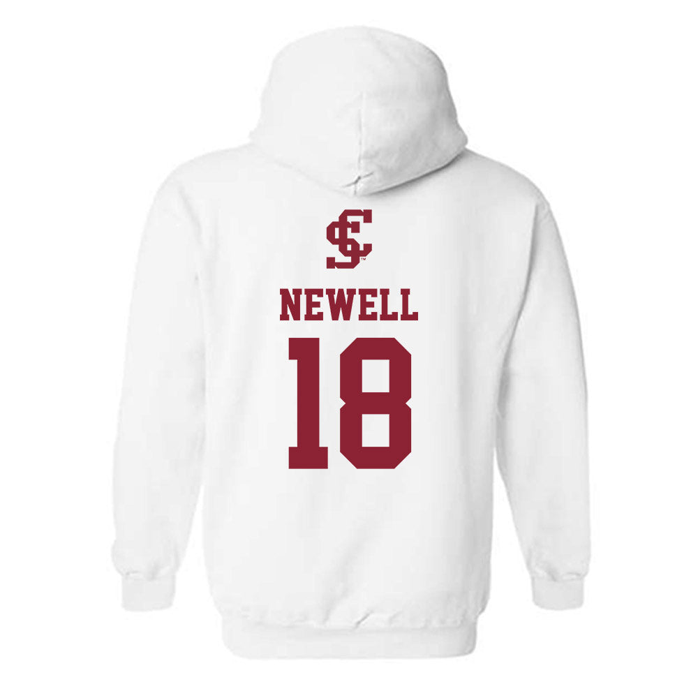 SCU - NCAA Women's Volleyball : Hailey Newell - Hooded Sweatshirt-1