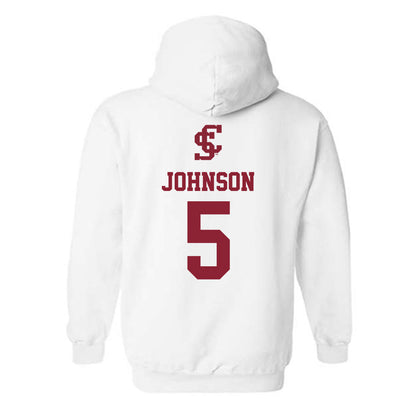 SCU - NCAA Women's Volleyball : Caitlin Johnson - Hooded Sweatshirt-1