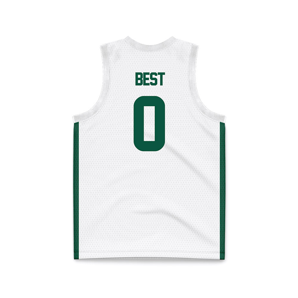 UNC Charlotte - NCAA Women's Basketball : Zoe Best - White Basketball Jersey-1