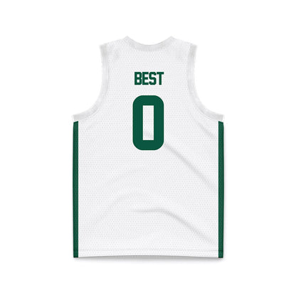 UNC Charlotte - NCAA Women's Basketball : Zoe Best - White Basketball Jersey-1