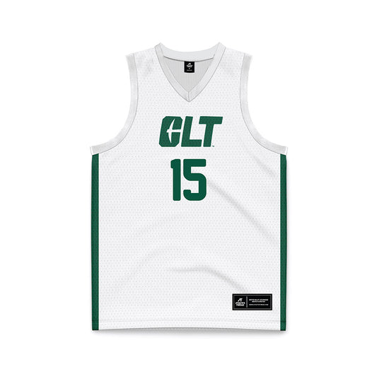 UNC Charlotte - NCAA Women's Basketball : Daphane White - White Basketball Jersey-0