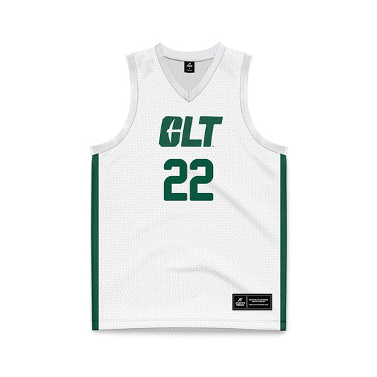 UNC Charlotte - NCAA Women's Basketball : Caroline Thiel - White Basketball Jersey-0