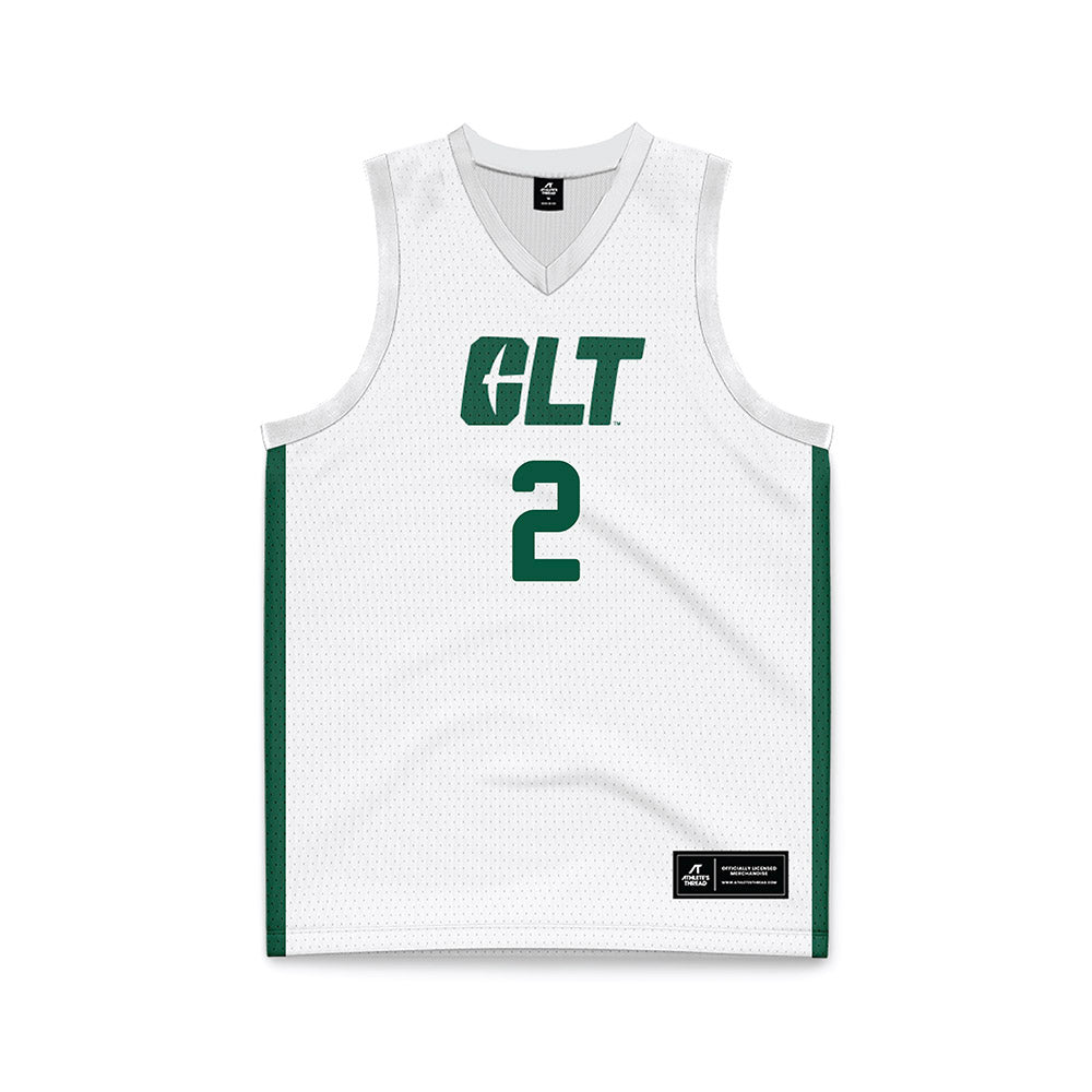 UNC Charlotte - NCAA Women's Basketball : Karen Nimo - White Basketball Jersey-0