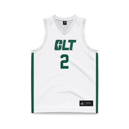 UNC Charlotte - NCAA Women's Basketball : Karen Nimo - White Basketball Jersey-0