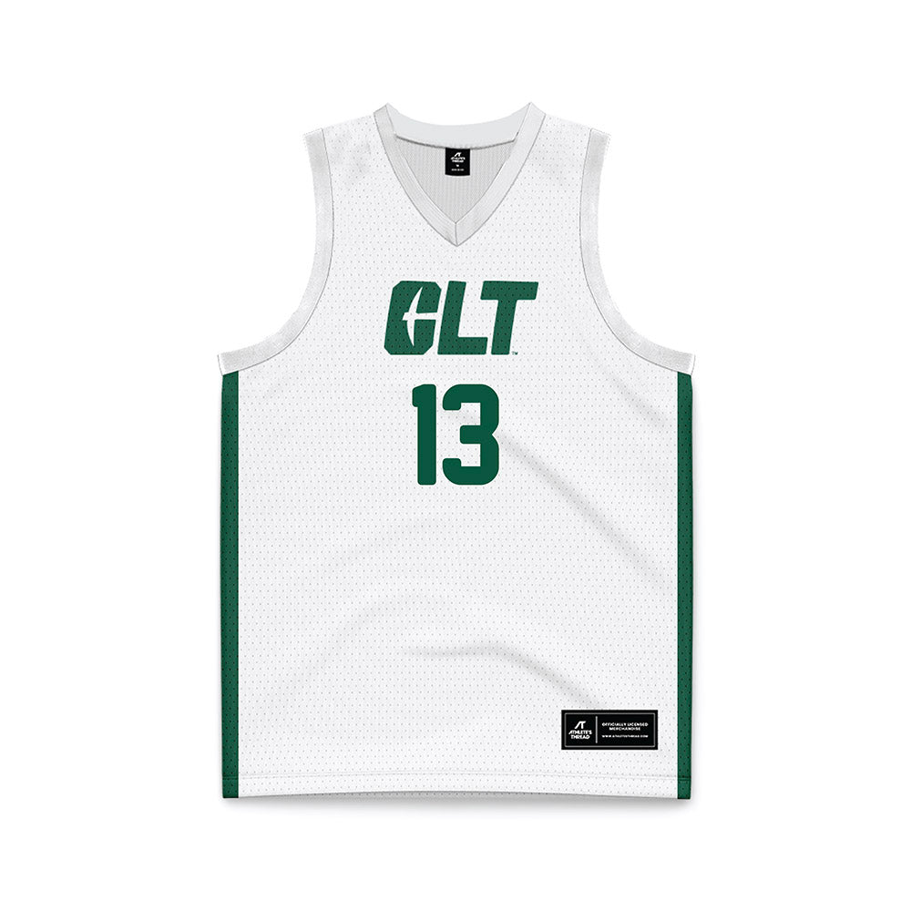 UNC Charlotte - NCAA Women's Basketball : Lucy Henderson - White Basketball Jersey-0