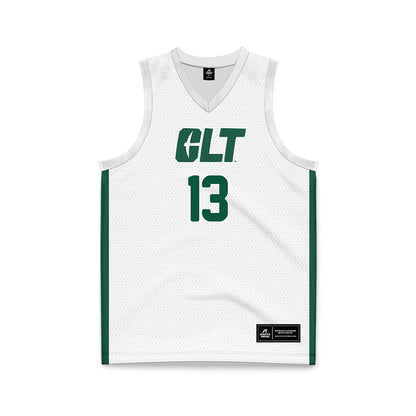 UNC Charlotte - NCAA Women's Basketball : Lucy Henderson - White Basketball Jersey-0