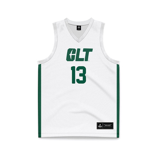 UNC Charlotte - NCAA Women's Basketball : Lucy Henderson - White Basketball Jersey-0
