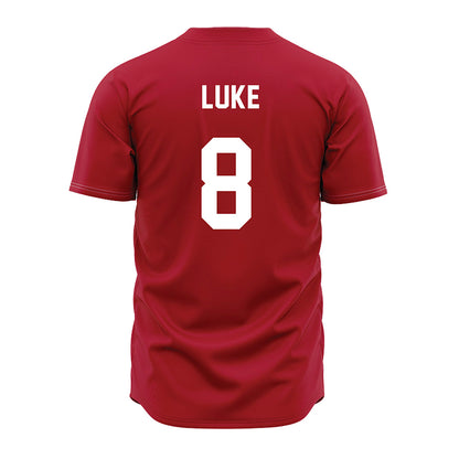 Nicholls State - NCAA Baseball : Haden Luke - Red Jersey