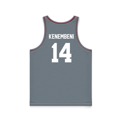 Nicholls State - NCAA Women's Basketball : Rie Rie Kenembeni - Grey Basketball Jersey-1