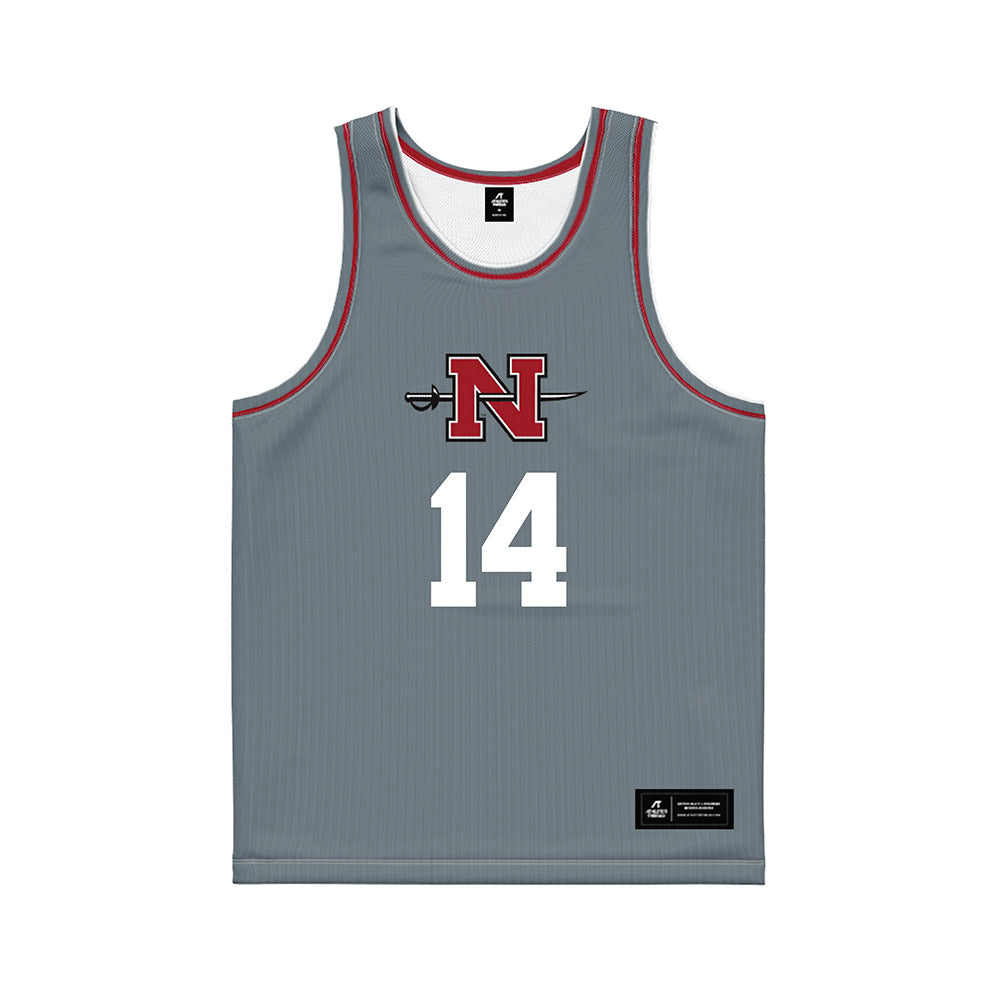 Nicholls State - NCAA Women's Basketball : Rie Rie Kenembeni - Grey Basketball Jersey-0