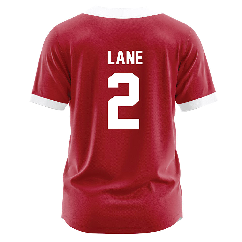 Nicholls State - NCAA Softball : Tullia Lane - Red Jersey-1
