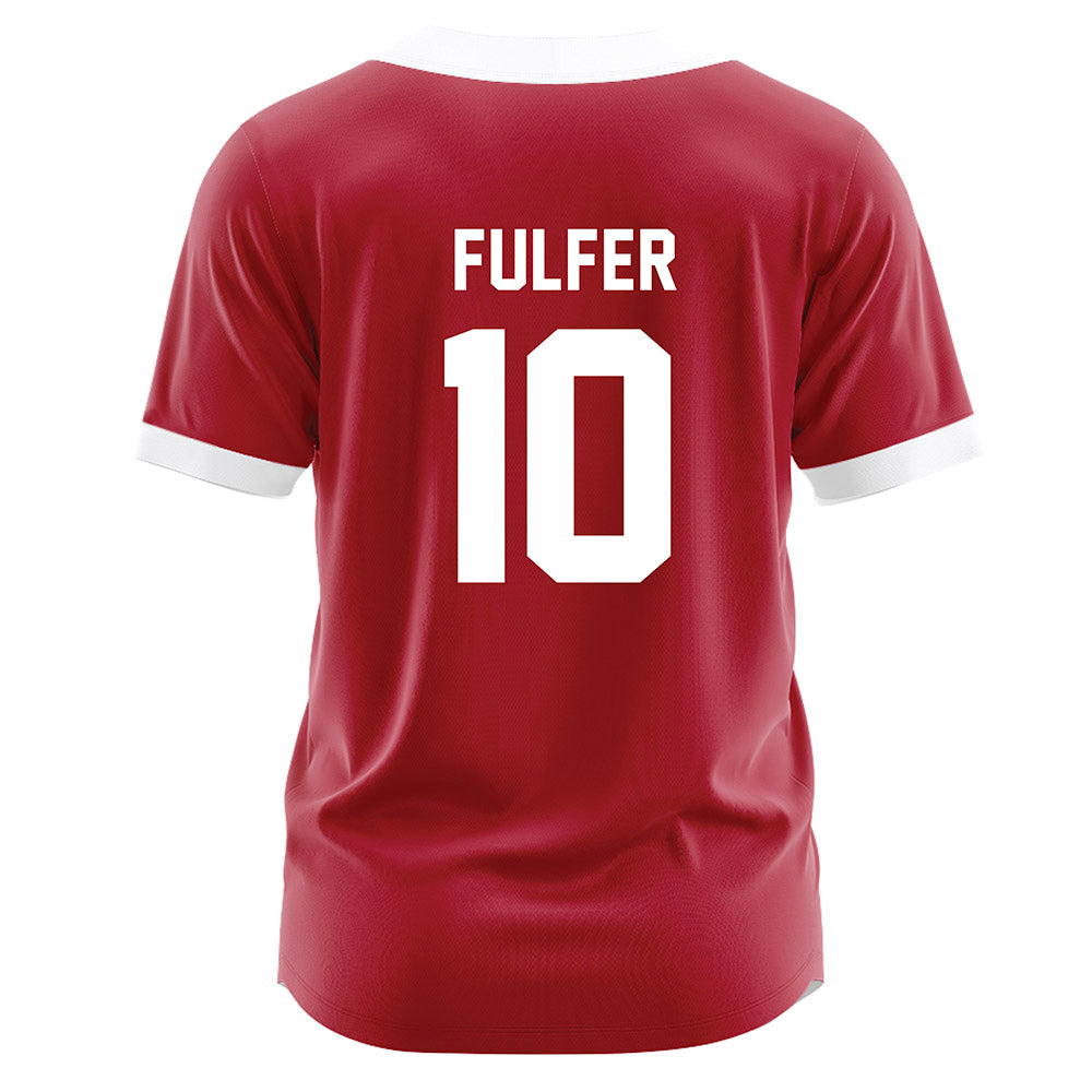 Nicholls State - NCAA Softball : Madison Fulfer - Red Jersey-1