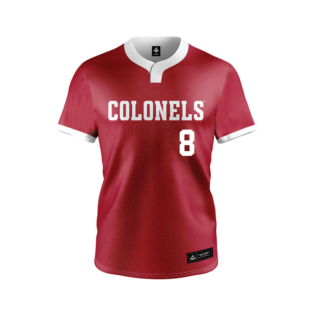 Nicholls State - NCAA Softball : Sydney Mann - Red Jersey-0