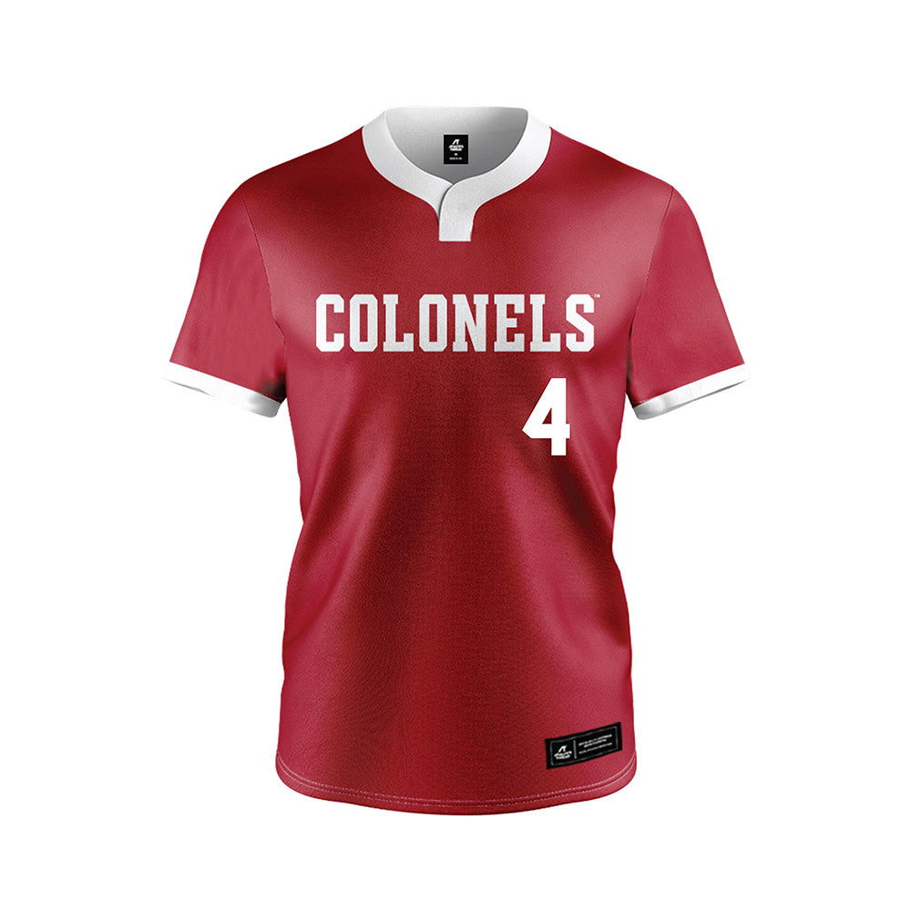 Nicholls State - NCAA Softball : Libby May - Red Jersey-0