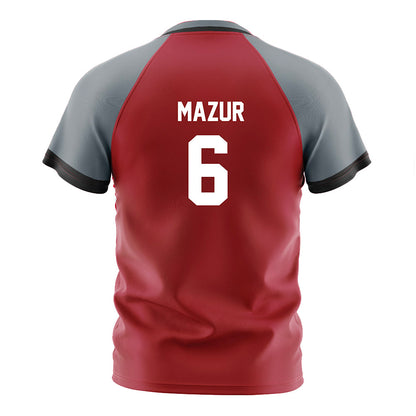 Nicholls State - NCAA Women's Soccer : Lillie Mazur - Red Soccer Jersey