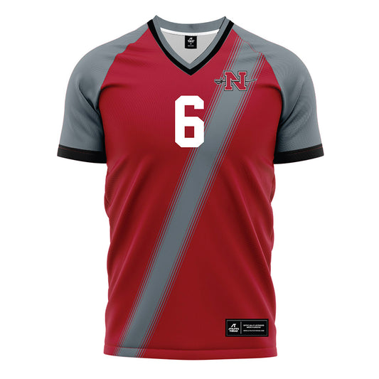 Nicholls State - NCAA Women's Soccer : Lillie Mazur - Red Soccer Jersey