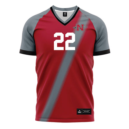 Nicholls State - NCAA Women's Soccer : Alyssa Wheeler - Red Soccer Jersey-0