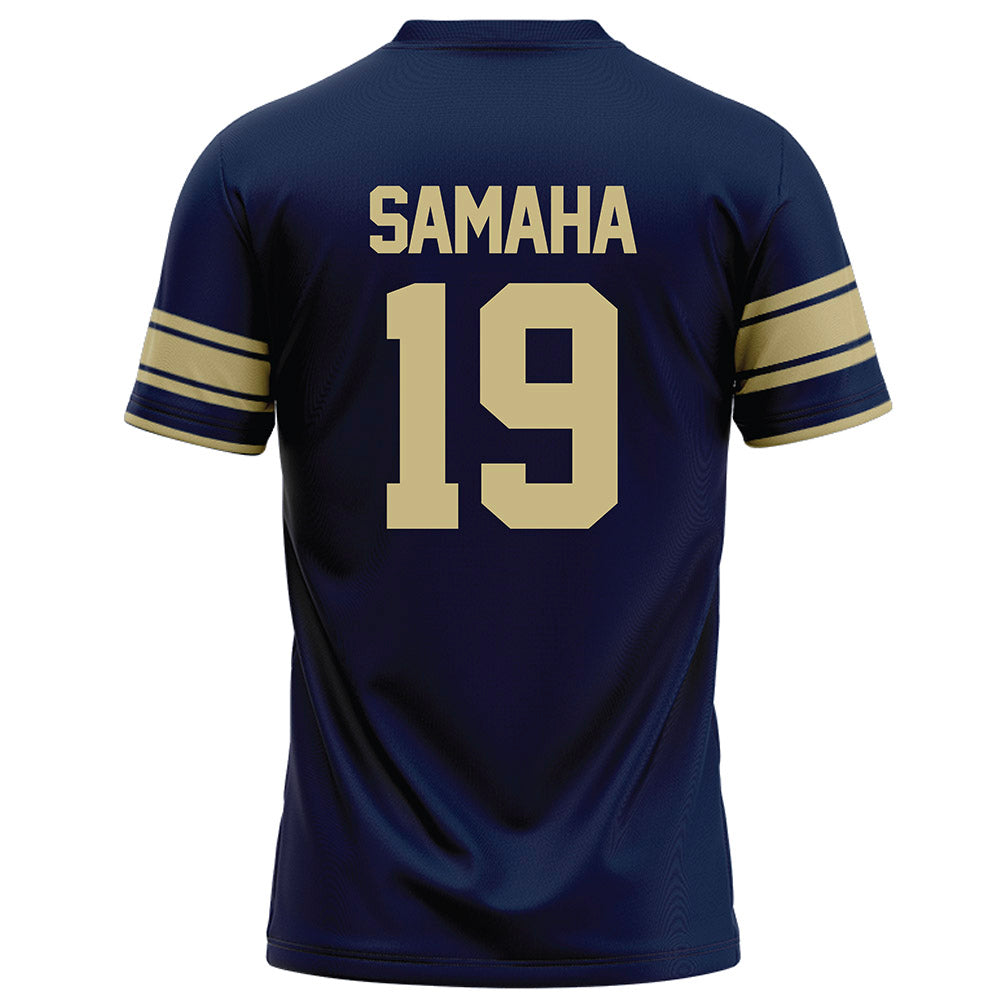 Akron - NCAA Football : adam samaha - Navy Football Jersey-1