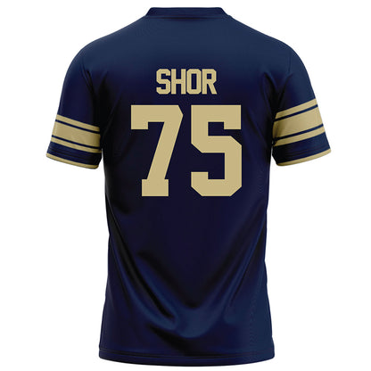 Akron - NCAA Football : Dayne Shor - Navy Football Jersey