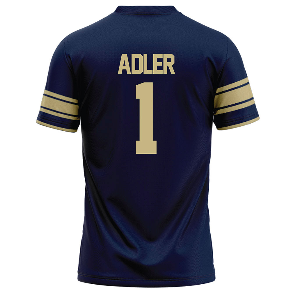 Akron - NCAA Football : Bennett Adler - Navy Football Jersey