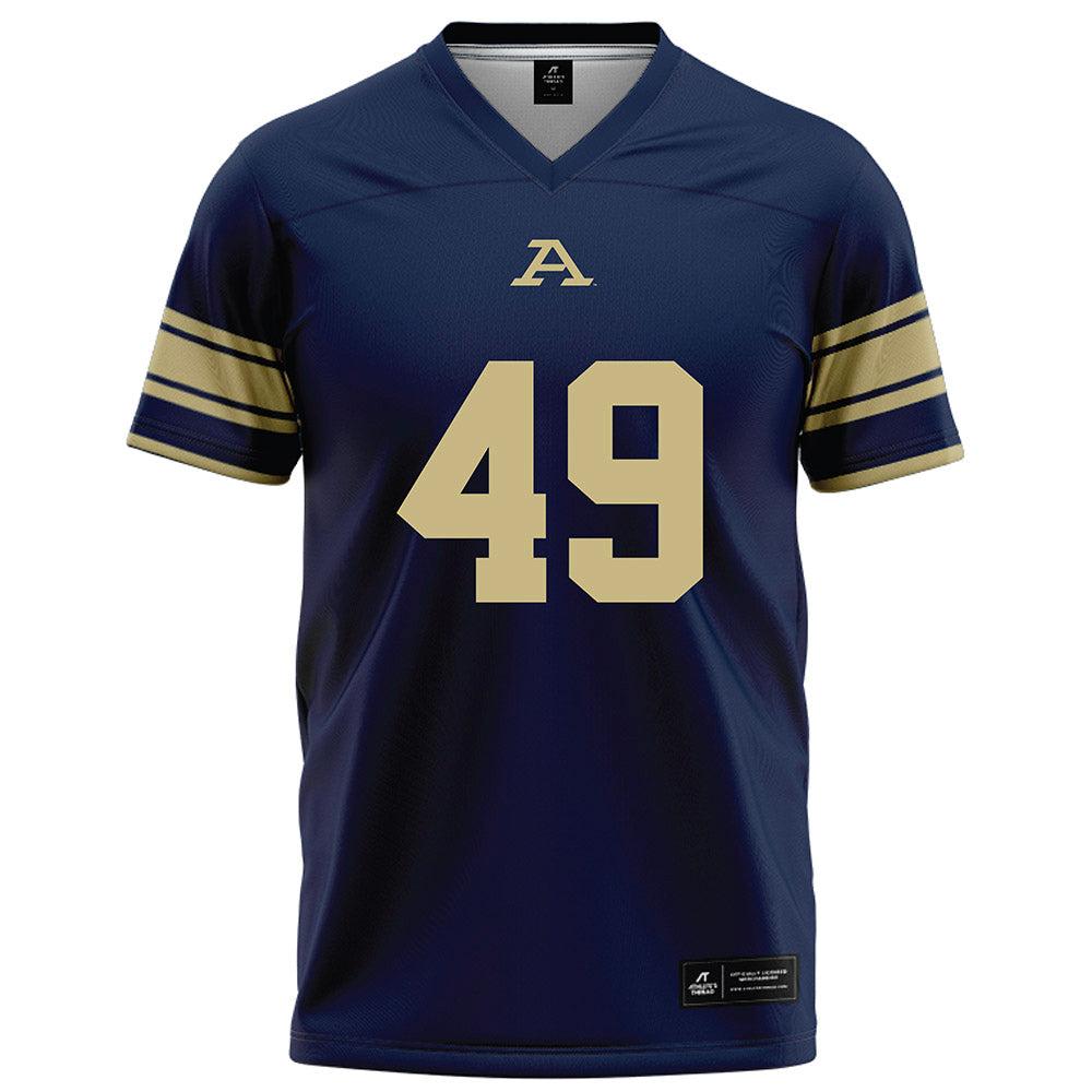 Akron - NCAA Football : Frank Miner - Navy Football Jersey-0