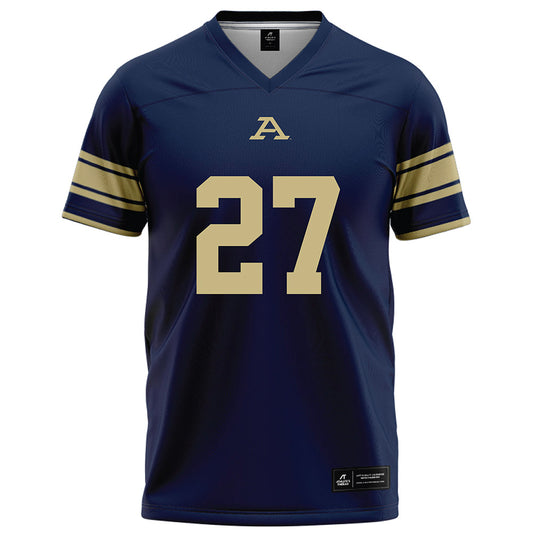 Akron - NCAA Football : Keyveon Johnson - Navy Football Jersey