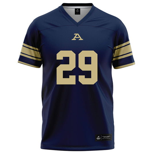 Akron - NCAA Football : Jordan Castleberry - Navy Football Jersey