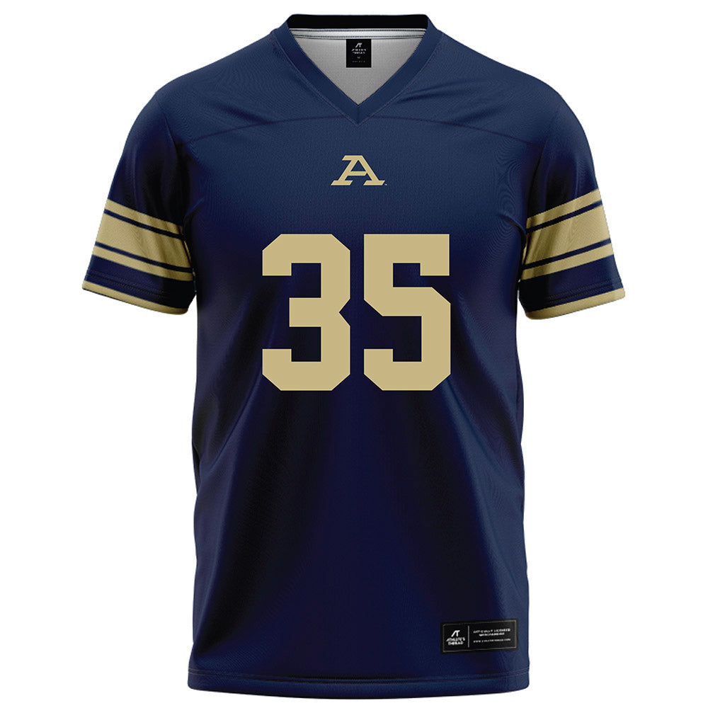 Akron - NCAA Football : Danny Nittoli - Navy Football Jersey