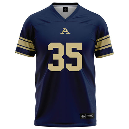 Akron - NCAA Football : Danny Nittoli - Navy Football Jersey