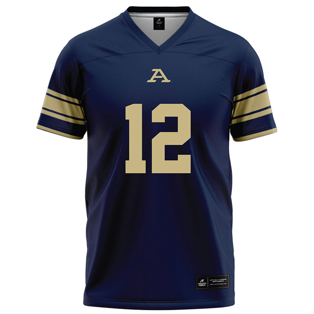 Akron - NCAA Football : Iesa Jarmon - Navy Football Jersey