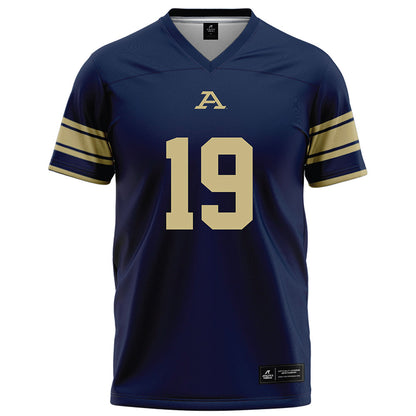 Akron - NCAA Football : adam samaha - Navy Football Jersey-0