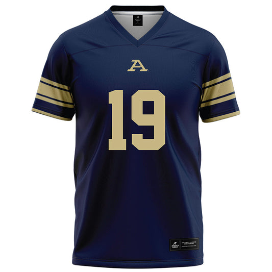 Akron - NCAA Football : adam samaha - Navy Football Jersey-0