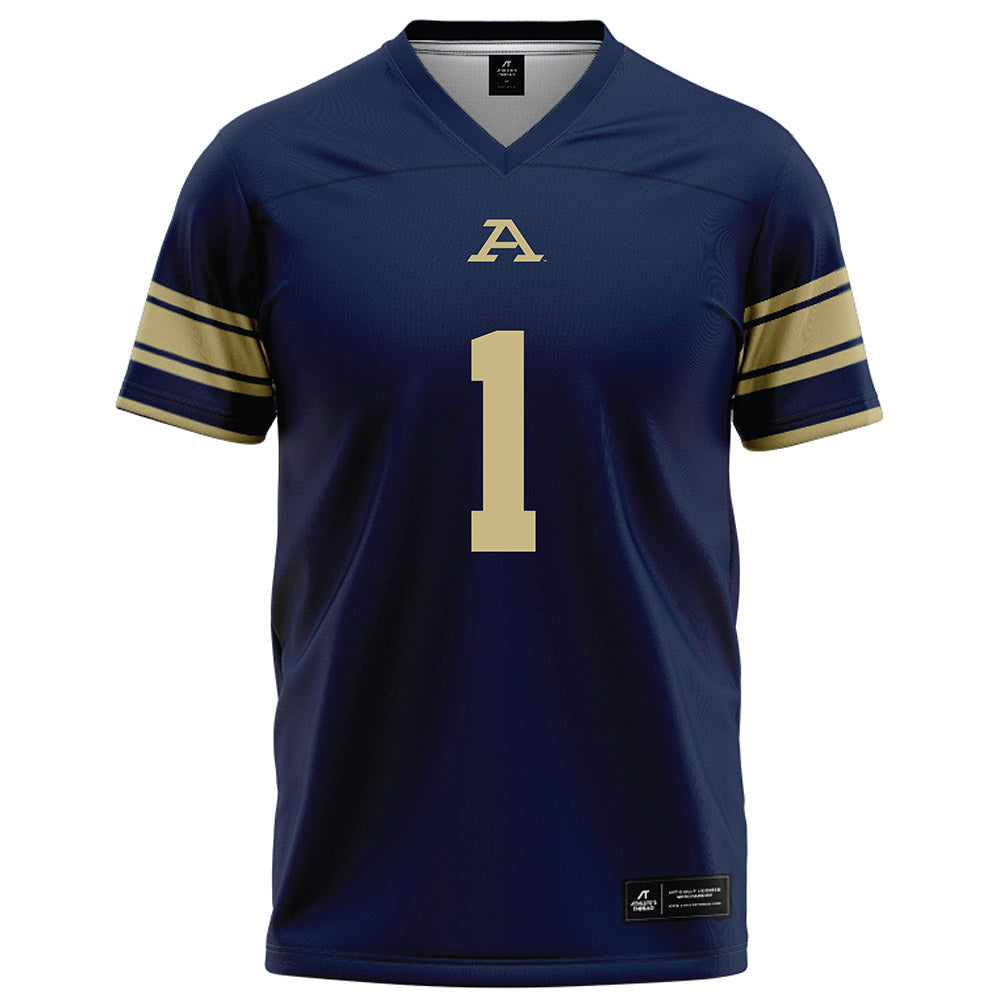 Akron - NCAA Football : Bennett Adler - Navy Football Jersey