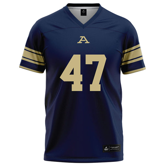 Akron - NCAA Football : Matt Schramm - Navy Football Jersey